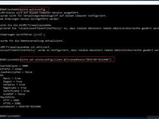PowerWindows PowerShell Remote Verwaltung aktivieren - WinRM mit TrustedHosts konfiguieren