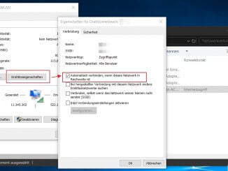 Windows 10 - WLAN Netzwerkadapter - Automatisch mit WLAN verbinden