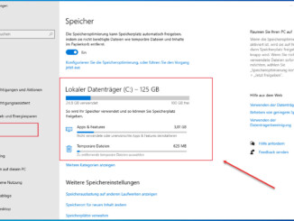 Unter Windows 10 Mithilfe Der GUI Den Speicherplatzverbrauch Auflisten
