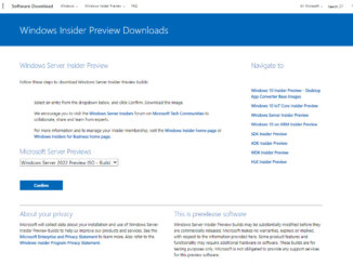 Windows Server 2022 Preview