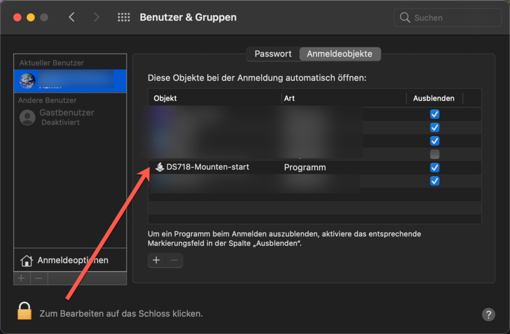 macOS Netzlaufwerk verbinden
