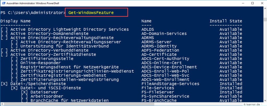 Wie kann man eine Rolle am Windows Server deinstallieren? 13 Rolle am Windows Server deinstallieren