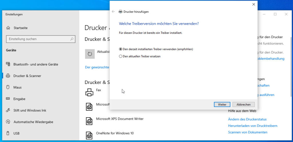 Wie kann man unter Windows 10 einen neuen Drucker hinzufügen 15 Unter Windows Einen Neuen Netzwerkdrucker Per IP Adresse Einbinden Treiberinstallation