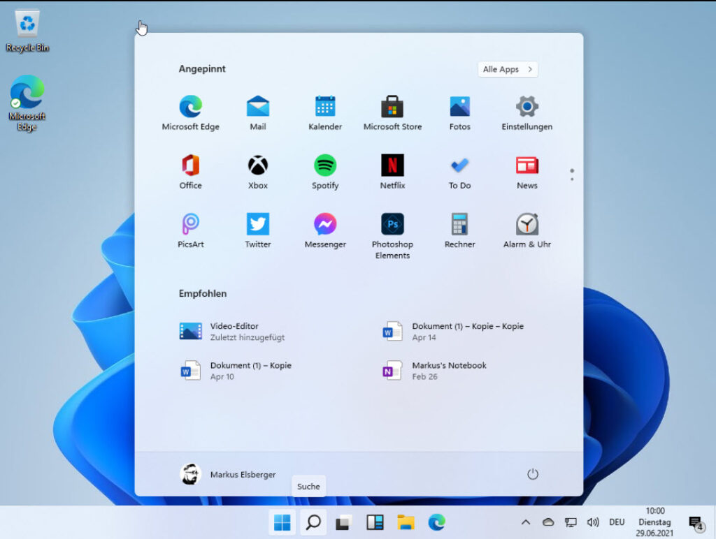 Neues Betriebssystem Windows 11 | IT-Learner.de Neues Betriebssystem Windows 11