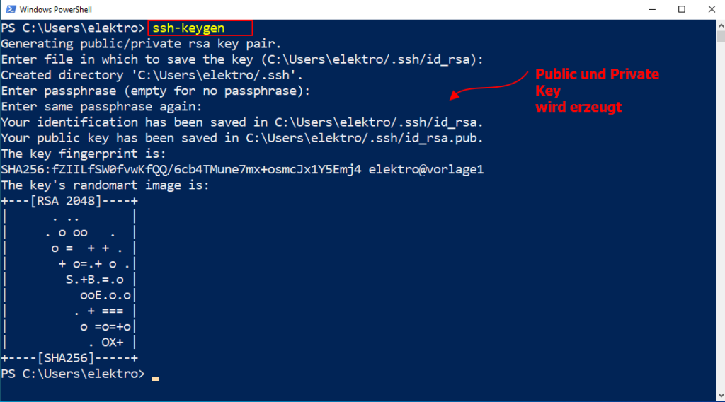 Per ssh ohne Passwort verbinden 13 Per ssh ohne Passwort verbinden