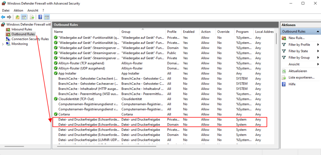 Windows 11 ICMP Für Das Anpingen Erlauben Ausgehende Regel » IT-Learner.de Windows 11 ICMP Für Das Anpingen Erlauben Ausgehende Regel