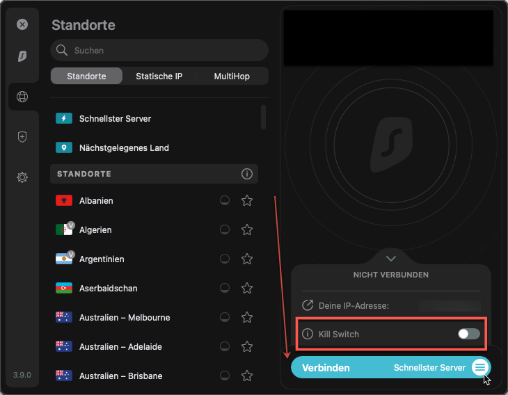 Konfiguration von SurfShark » IT-Learner.de