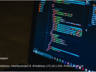 Netzwerkkonfiguration Mit Der PowerShell