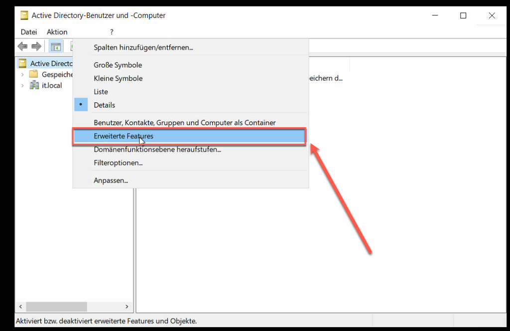 DistinguishedName anzeigen