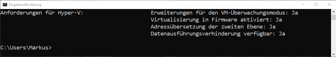 Wie installiert man Hyper-V im Windows Server 2022 12 Systemvoraussetzung für Hyper-V prüfen
