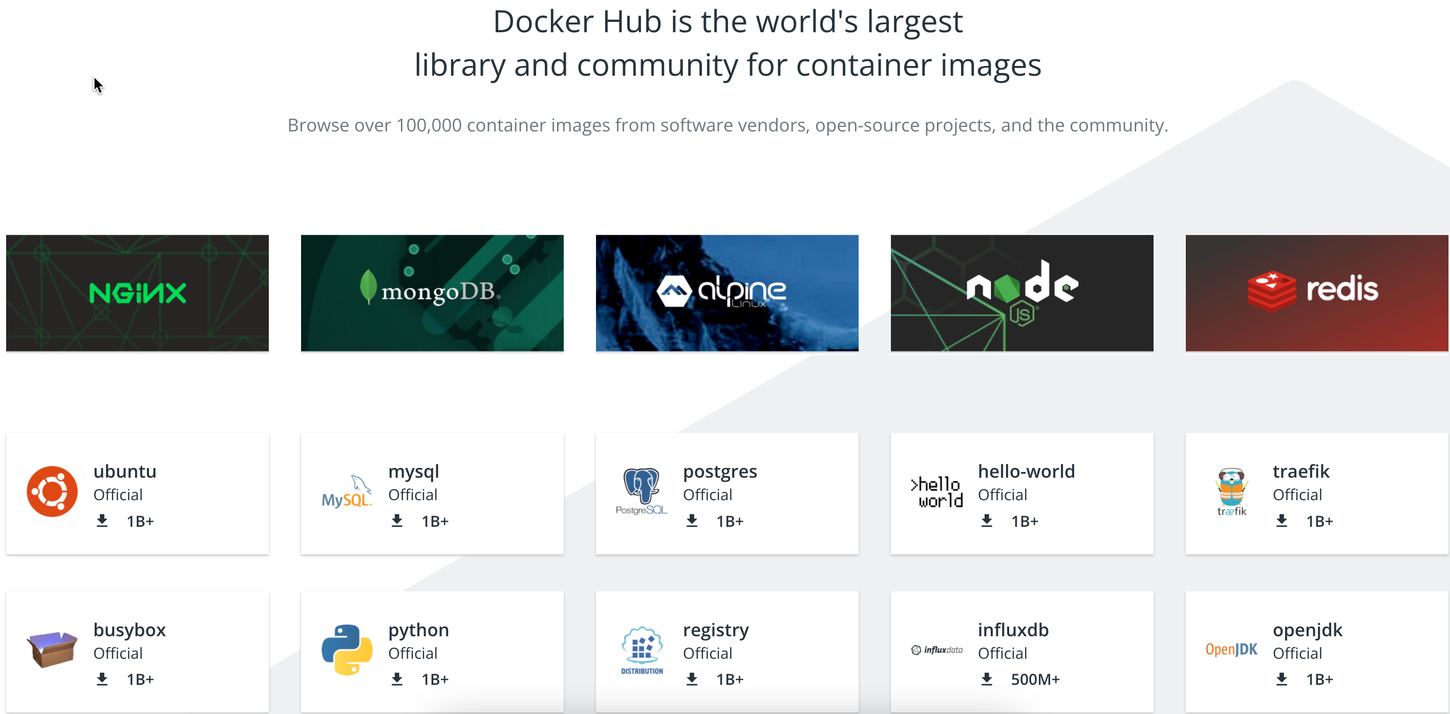 Docker Container erstellen und grundlegende Befehle 13 Die bliebtesten Docker Images