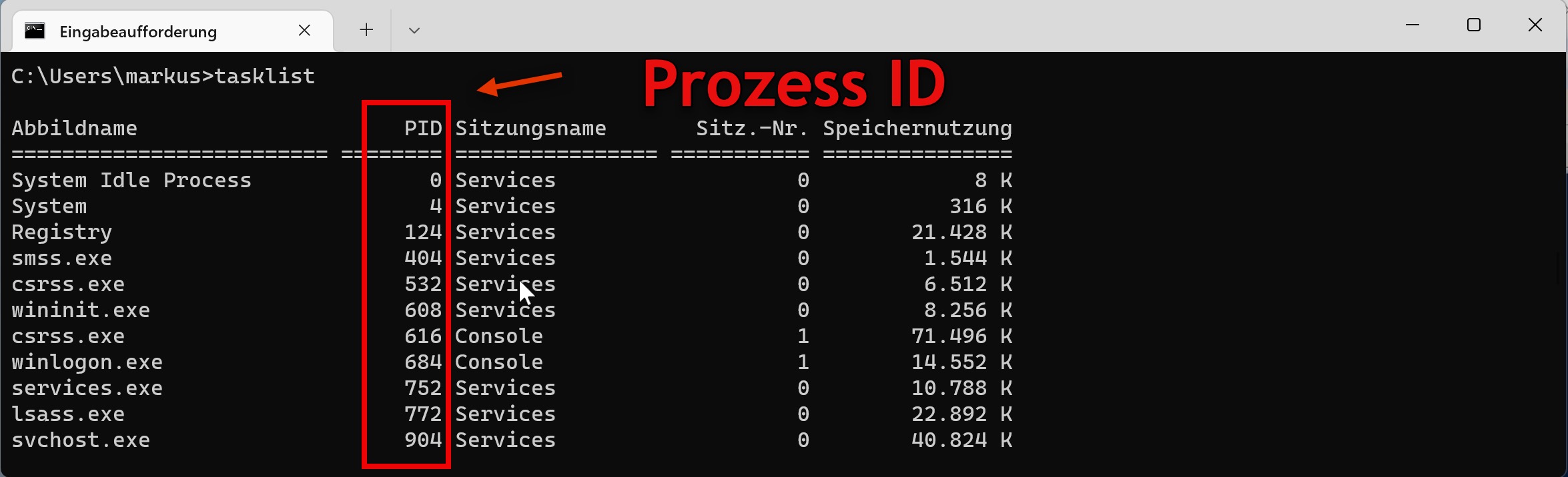 So prüft man geöffnete Ports mit der Eingabeaufforderung 13 Prozess ID zu einem offenen Port anzeigen