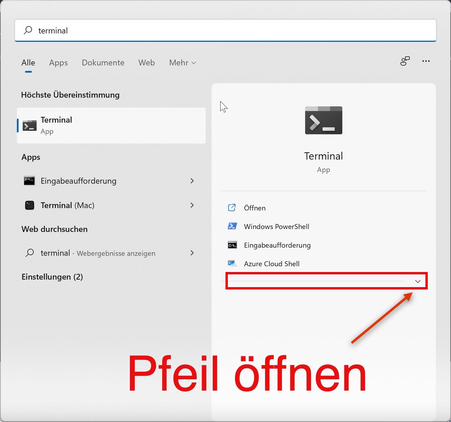 Das Windows Terminal mit administrativen Rechten öffnen » IT-Learner.de Das Windows Terminal mit administrativen Rechten öffnen