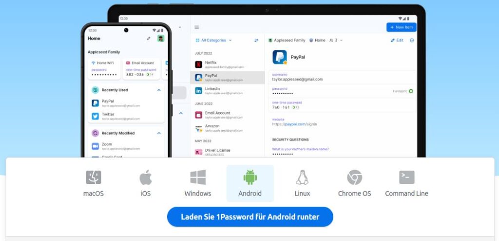 Passwort-Verwaltung – die besten im Überblick, eine ist kostenlos 16 1passwd