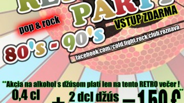 RETRO PARTY 80’s – 90’s POP & ROCK