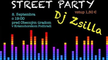 Street party – nyárbúcsúztató utcabál