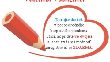 Bálint-napi páros beiratkozás a könyvtárban