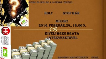 Sörkérdés – játékos vetélkedő