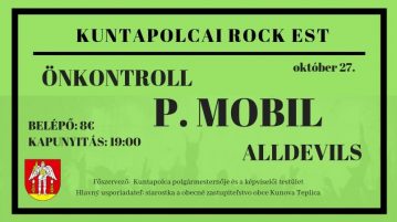 P. Mobil, Alldevils és Önkontroll – rock est Kuntapolcán