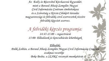 Pályázz okosan! – képzés civil szervezetek részére