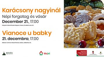 Karácsony nagyinál – népi forgatag és vásár