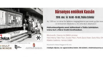 Bársonyos emlékek Kassán (1989-2019)
