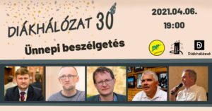 Ünnepi beszélgetés a Diákhálózat jubileuma alkalmából Ünnepi beszélgetés a Diákhálózat jubileuma alkalmából