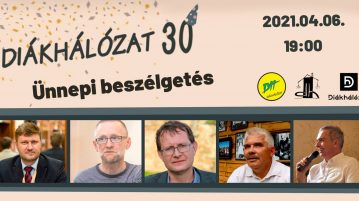 Ünnepi beszélgetés a Diákhálózat jubileuma alkalmából