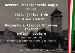 Emlékünnepség a nemzeti összetartozás napja alkalmából Emlékünnepség a nemzeti összetartozás napja alkalmából