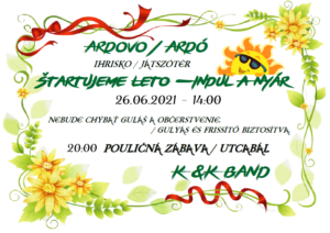 Nyárindító ardói buli, zenél a K&K Band Nyárindító ardói buli, zenél a K&K Band