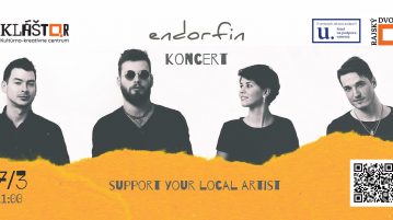 Endorfin koncert a Kolostor Kulturális Központban