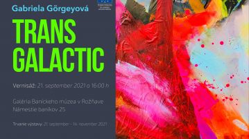 Európai Örökség Napok: TRANS GALACTIC – kiállítás a Galériában