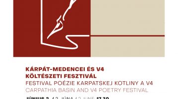 Kárpát-medencei és V4 Költészeti Fesztivál: Irodalmi est Kassán