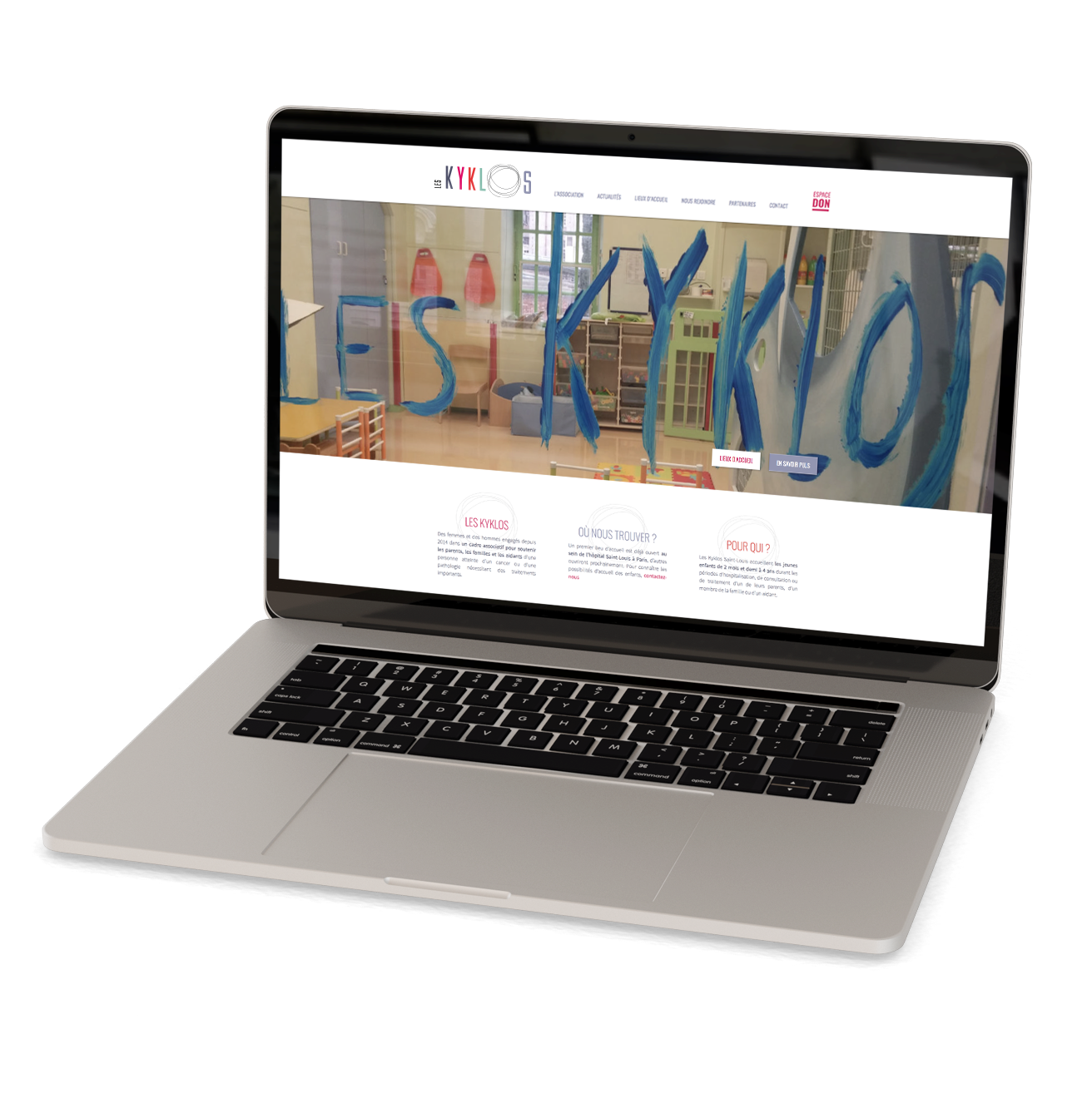 Site internet Les Kyklos