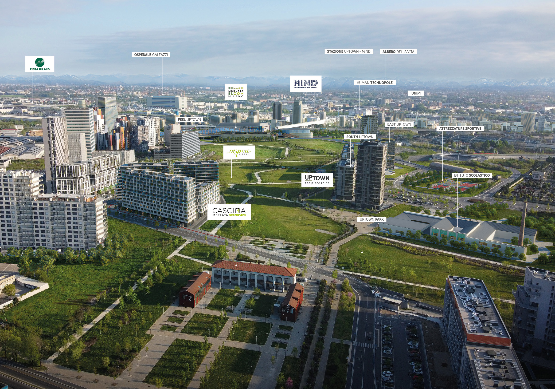 Masterplan UpTown district