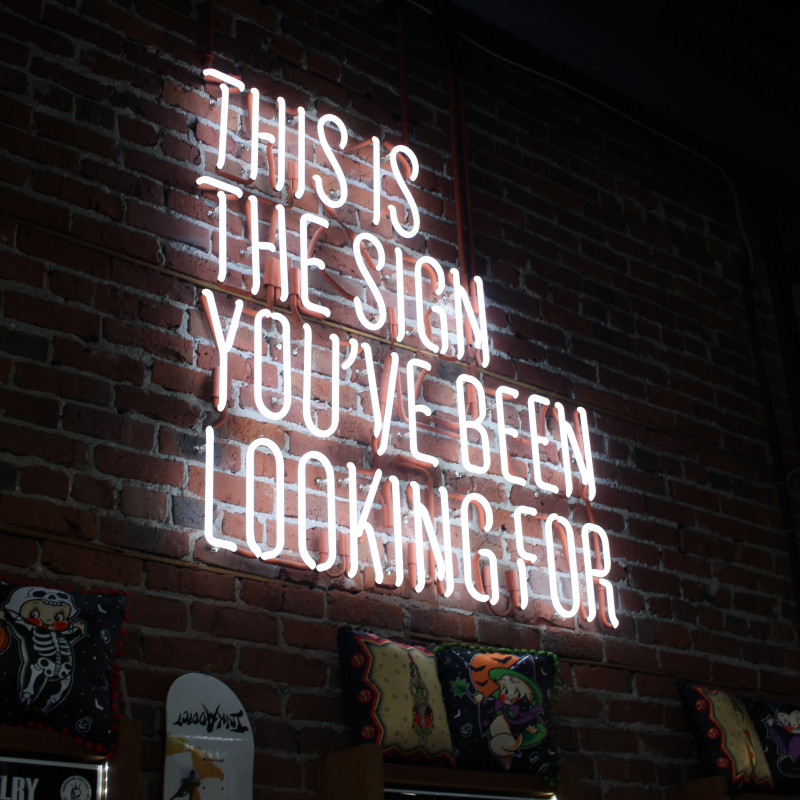 This is the sign you ve been looking for