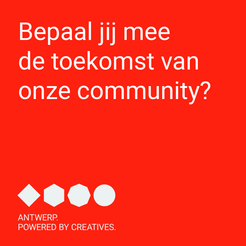 Bevraging ANTWERP. POWERED BY CREATIVES.