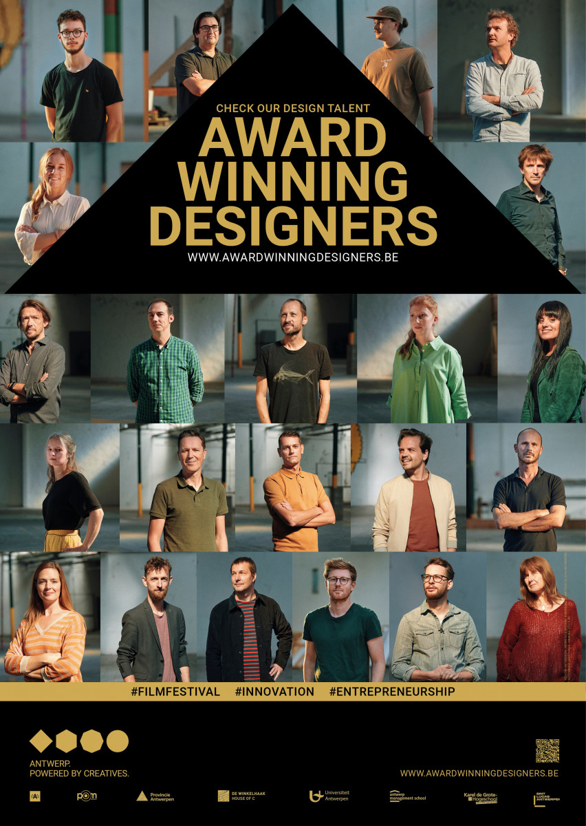 AWD affiche © volta.be award winning designers affiche