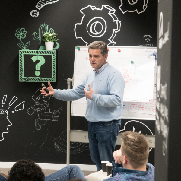 Kunigi: innovatie workshop/brainstorm Mark de Colvenaer