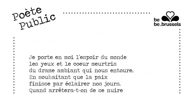 #lets meetro, poète Public