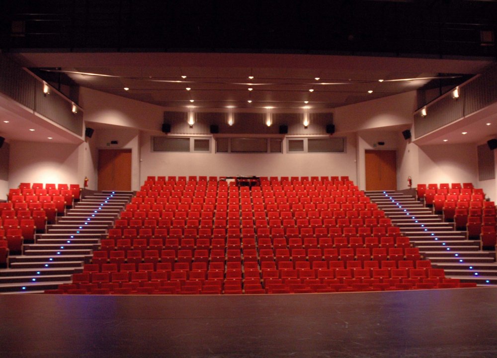cc het bolwerk schouwburg podium cc het bolwerk schouwburg zicht vanop podium naar zaal