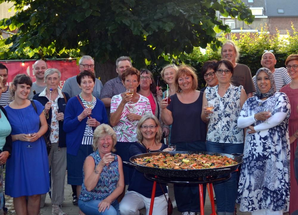 cc Het Bolwerk met vrijwilligers-team cc Het Bolwerk met vrijwilligers-team