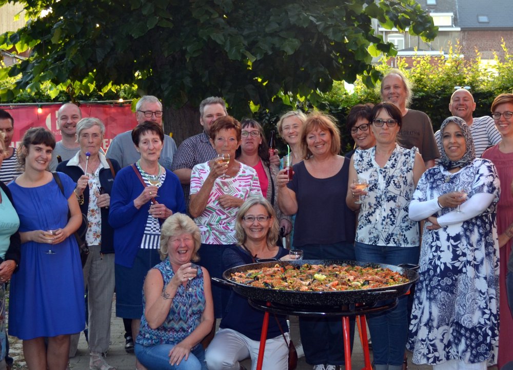 cc Het Bolwerk met vrijwilligers-team cc Het Bolwerk met vrijwilligers-team