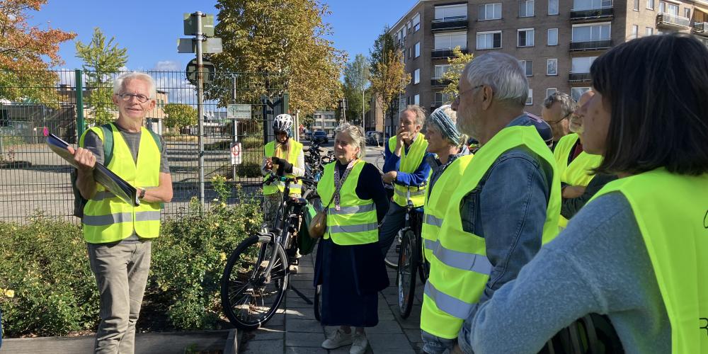 Op fietssafari met Ringland-vrijwilliger Luk. © vja/ringland