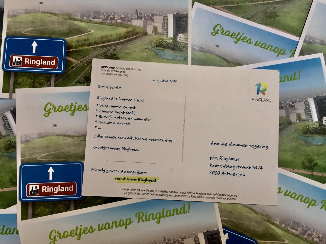 Groetjes vanop Ringland!