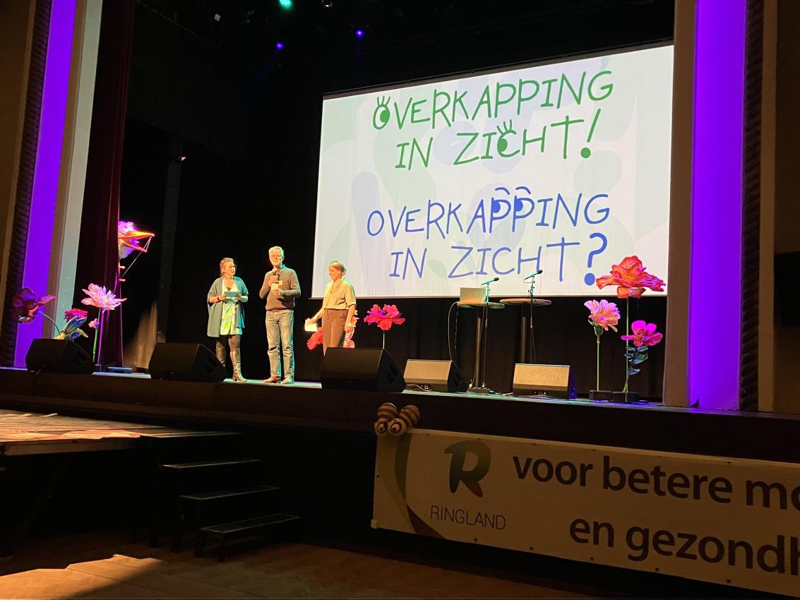 Overkapping in zicht, met uitroepteken en vraagteken. © Veerle Janssens/Ringland