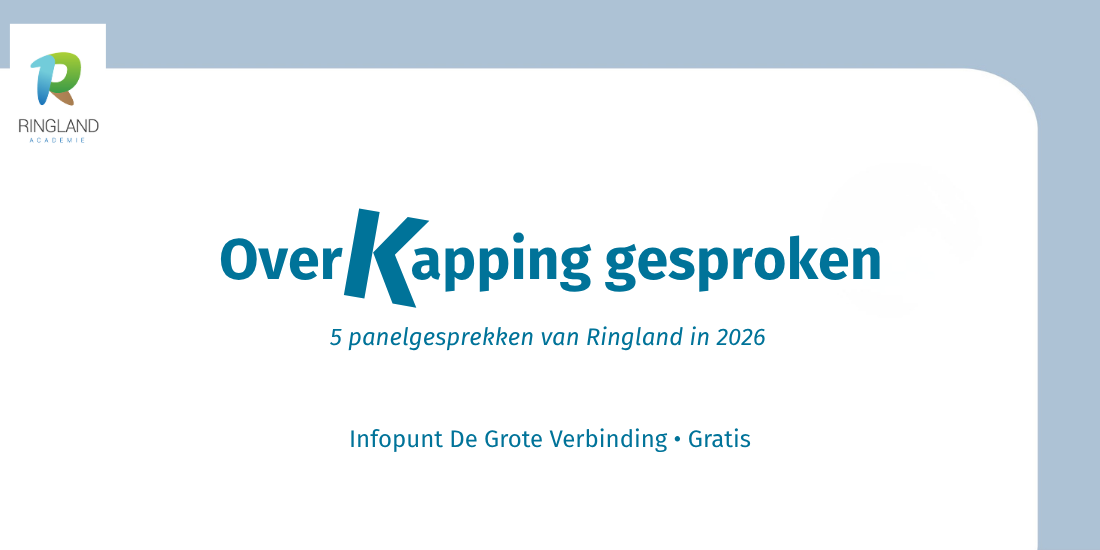 Ringland organiseert in 2026 vijf panelgesprekken.