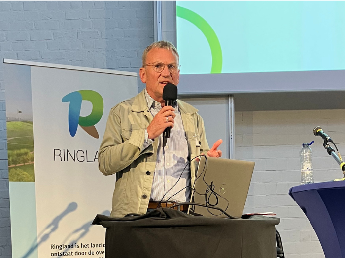 Daan Schalck (Team Intendant): 'TreinTramBus en de Modal Shift Coalitie zijn mee aan boord voor de vier nieuwe corridors.' © vja/ringland