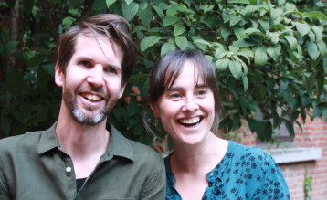 Christophe Libert en Eveline Reussens. © Wendy De Pooter