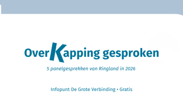 Ringland organiseert in 2026 vijf panelgesprekken.